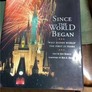 Walt Disney World 25th Anniversary hardcover book